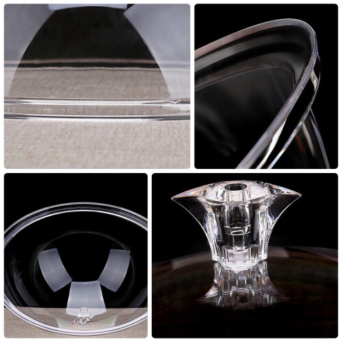 Transparente Essensbehälter Mit Deckel Schale Zeltform 2