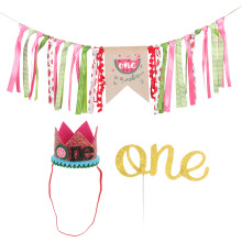 1 Set Geburtstagsparty Deko Banner Für Baby 1. Geburtstag