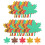 30Stk Pinnwand Einseitig Papier Fragmente 4