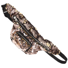 Sequin Umhängetasche Taillen Hüft Kosmetik Gürteltasche