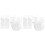 2 Sets Handschuh Haarclip Halskette Ohrstecker Accessoire Set 2