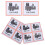 100 Lithiumbatterie Warnaufkleber Un3480 3