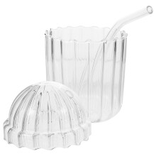 Vertikales Glasbecher Transparent 1 Set