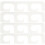 2Paires Porte-Canne En Acrylique Blanc, Support Durable Pour Garage 3