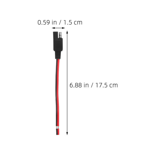 Mlins 2 Stk Ladekabel Kabelbaum Verlängerungskabel 1