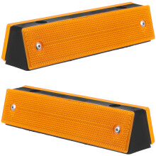 2 Stks Reflecterende Delineator Oprit Marker Reflectoren Gebruik