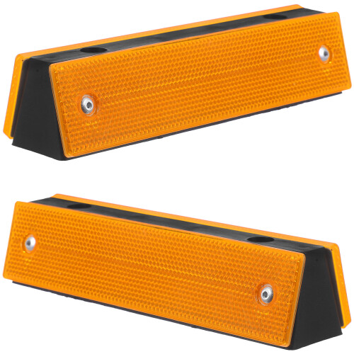 2 Stks Reflecterende Delineator Oprit Marker Reflectoren Gebruik