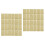 8000 Transparante Zwarte Waterdichte Labels 5
