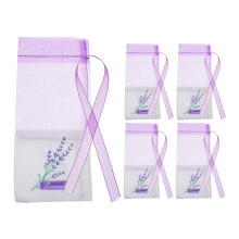 5 Stk. Lavendel Säckchen 15,00x7,20x0,10cm Lila