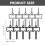 10Set Halter Für Hände Freies Abs 10