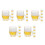 25 Mini Biergläser Für Puppenhaus Party 10