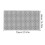 Tpe Bathroom Floor Mat Grey 1pcs 27.6x15.7in 3