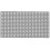 Tpe Bathroom Floor Mat Grey 1pcs 27.6x15.7in 4
