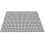 Tpe Bathroom Floor Mat Grey 1pcs 27.6x15.7in 6