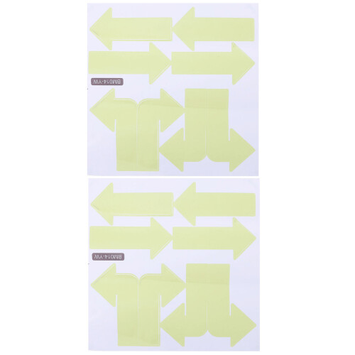 8 Aanhechtingsrichtingpijlen Stickers 2