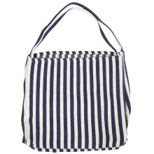 Set Segeltuchtasche Tragetasche Damen Marineblau Reisen 39x21x35 Cm