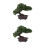 2Stk Künstliche Im Topf Bonsai 5