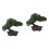 2Stk Künstliche Im Topf Bonsai 4