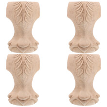 4St Stevige Meubelpoot Voor Bank En Dressoir Beige