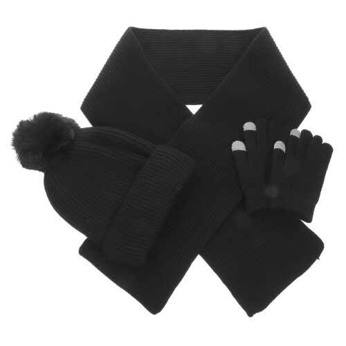 Set Mütze Schal Garn Verdickt Ski Damen