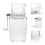 Ice Machine Squeezer Handbediend Plastic Wit 2