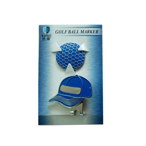 2 Ball Markers Met Hoedclip Golfaccessoire 2
