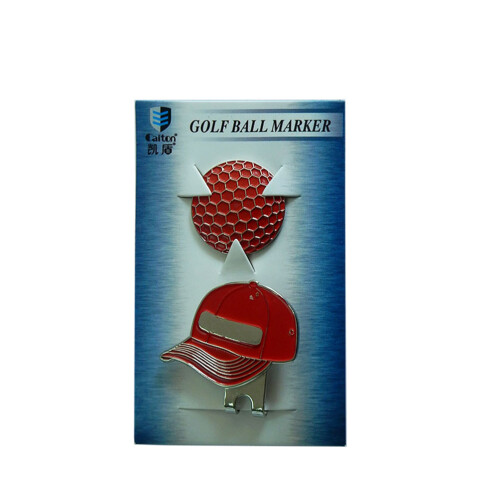 2 Ball Markers Met Hoedclip Golfaccessoire 1