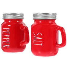 2Stk Gewürzflasche Mit Aluminium Streuer