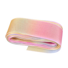 Chiffon Band Mehrfarbig Verlauf 36x1,5 Zoll