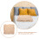 Sofadecke Für Couch Chunky Strick Beige 1Stück 7