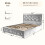 Comfy Living (4ft6 Double, Silver) Colorado Bed Frame 6