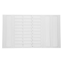 Suction Hanger Slide Rack 34,30X29,10X1,20 Cm Wit