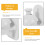 4 Audio Stand Luidsprekerbeugels Wandmontage Hanger Shelf 7