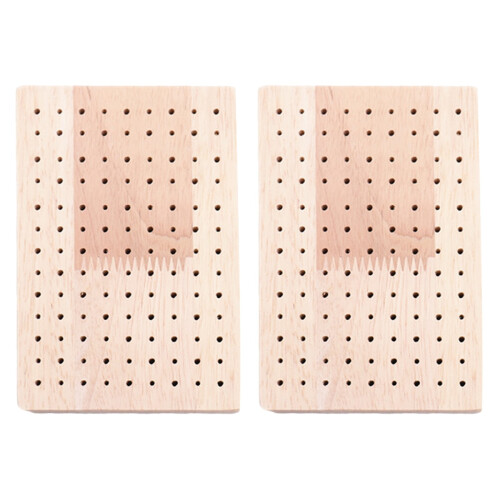 2 Stuks Rechthoekige Socket Board Display Stand Pegboard 1