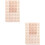 2 Stuks Rechthoekige Socket Board Display Stand Pegboard 6