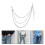 Pants Chain Stern Taille Kette Mann Hip-Hop Hose 3