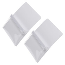2Stück Magnetischer Papierorganizer Aus PVC 8,3x6,3x0,08 Zoll Für Zuhause