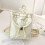 Tote Bag Rucksack Für Einkaufstasche Beige 2