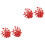 4 Schuhclips Mit Schnallen 4
