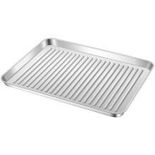 Sheet Pfannen Fürs Backen, Leicht Zu Reinigen, 12,4 X 9,6 X 1 Zoll