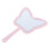 Handheld Vanity Mirror Rosa Spiegel Für 6