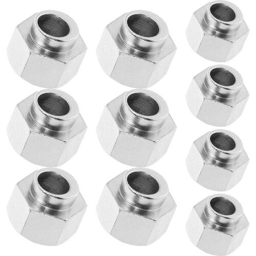 10Pcs Carbon Steel Hex Hand Twists Nuts for 3D Printer Accessories 2
