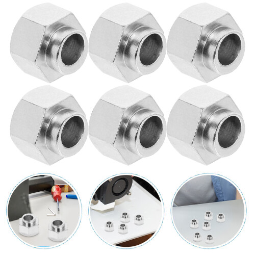 10Pcs Carbon Steel Hex Hand Twists Nuts for 3D Printer Accessories 1