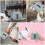 2 Set Wandmontage Hooivanger Textiel 9