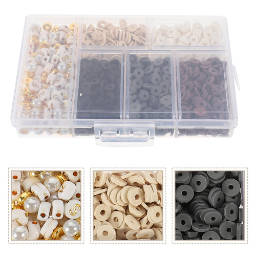 Box Soft Pottery Set Schwarzes Polymer Ton Zubehör 2