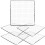Metal Grill Mesh Silber 5 6