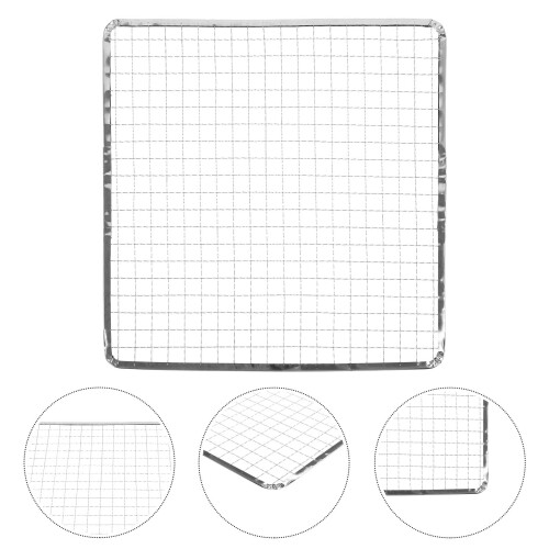 Metal Grill Mesh Silber 5 2
