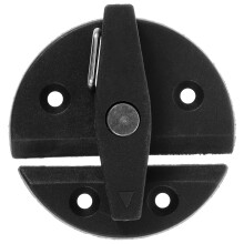 Hatch Latch Schwarz Nylon 1 Satz Für Schnalle Außenbereich