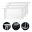 4Stück Kulturtasche Mäppchen Weiß PVC Handheld 4