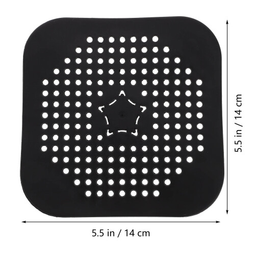 4Stk Silikongummi Quadratisches Bodenablaufventil 1